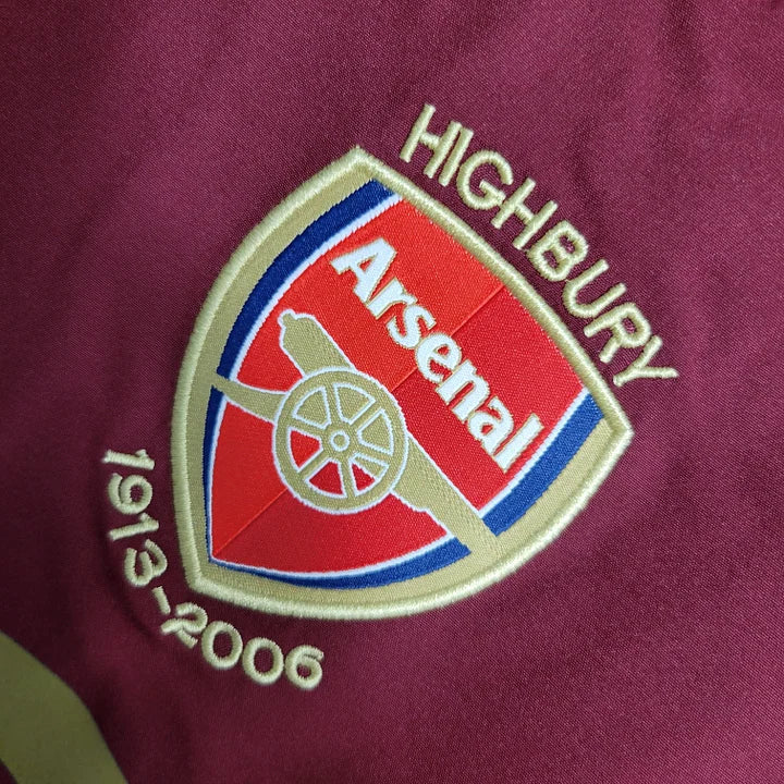 MAILLOT RETRO ARSENAL 2005/2006