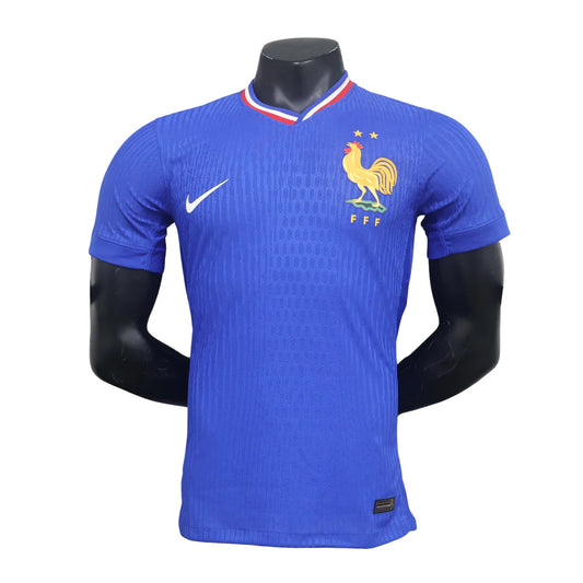 Maillot Nike France Domicile 24/25 No. Player pour Homme - Bleu