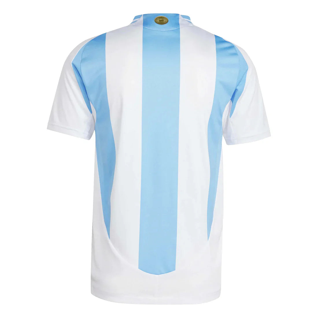 Maillot de l'équipe nationale Argentine domicile 2024/25 + écusson de champion - Blanc et bleu