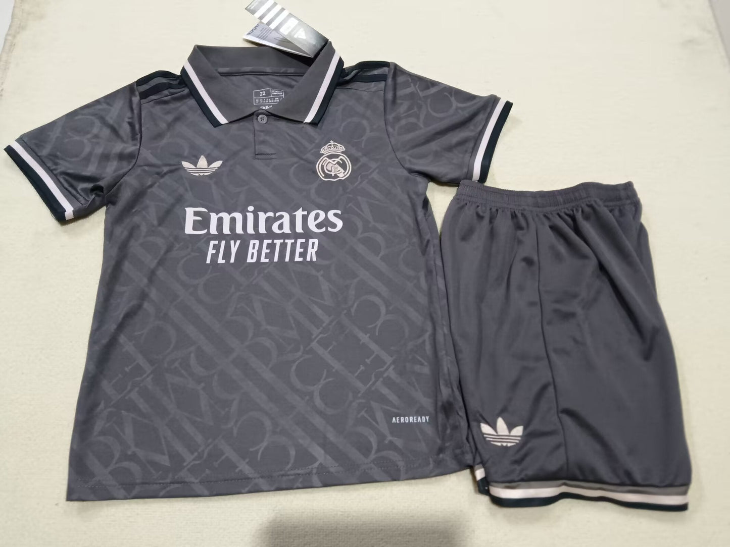 REAL MADRID THIRD CHILDREN'S JERSEY 2024/2025