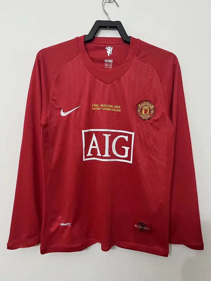 MAILLOT RETRO MANCHESTER UNITED MANCHES LONGUES 2006/2007