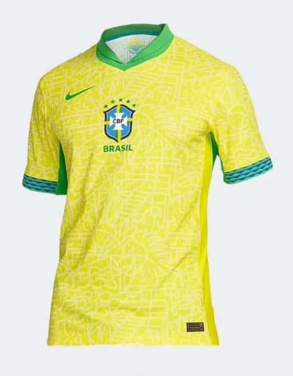 Maillot Jaune Brésil Domicile 24/25