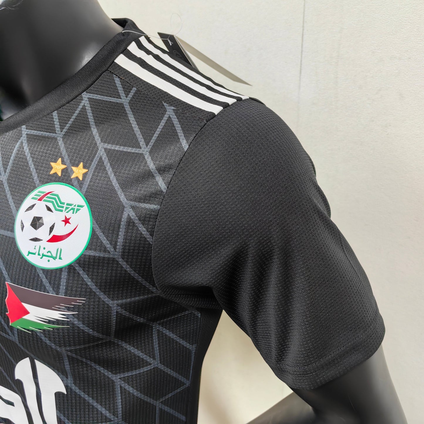 MAILLOT ALGÉRIE X PALESTINE NOIR