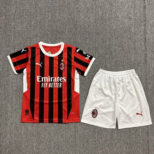 CHILDREN'S AC MILAN HOME JERSEY 2024/2025