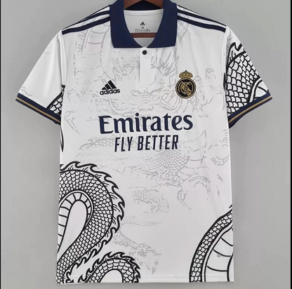 Real Madrid White Dragon Concept Jersey