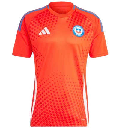 Maillots de foot Chili Domicile 24/25 - Copa America 2024