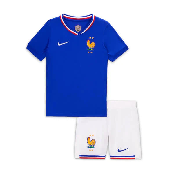 T-shirt et Short Garçon France Domicile 24/25