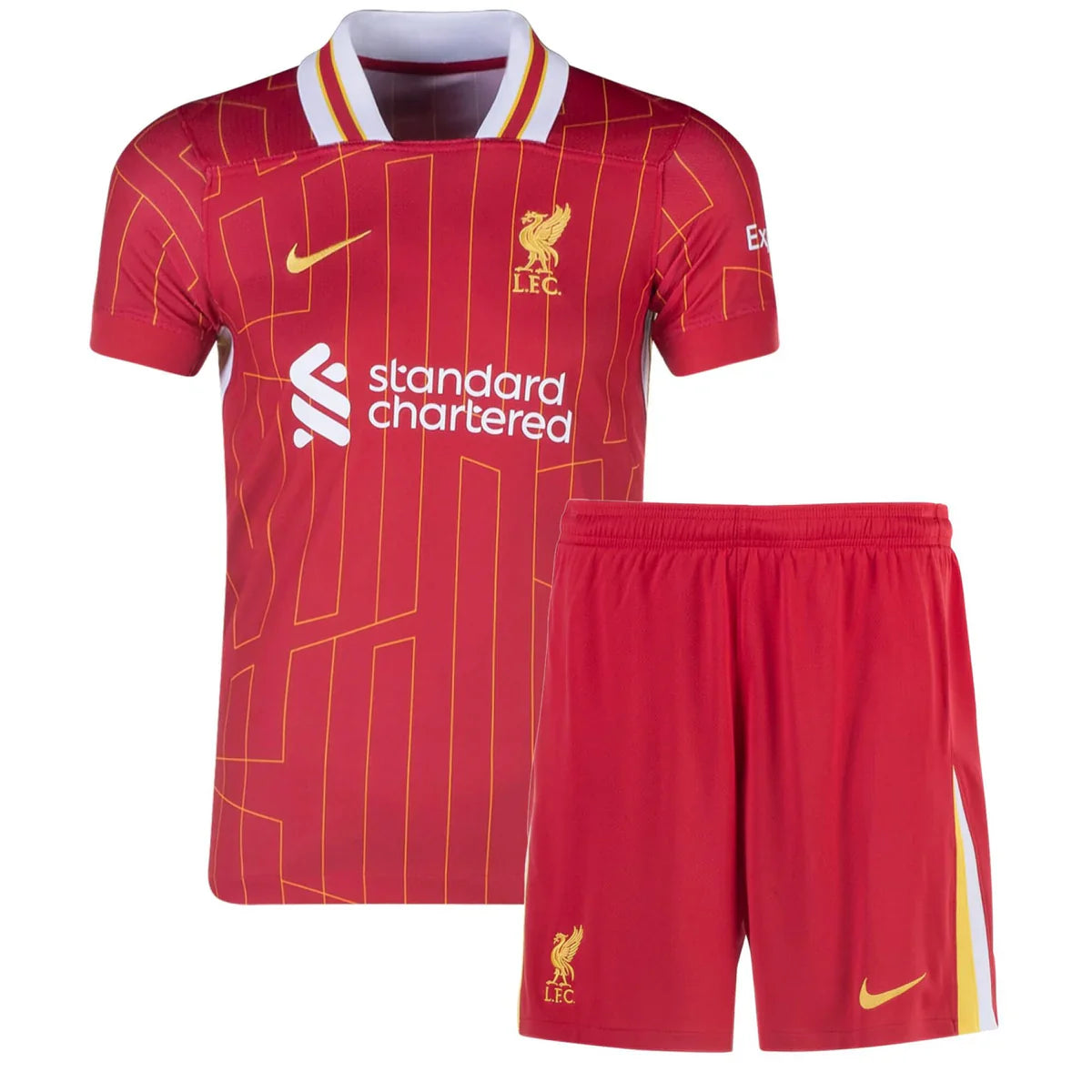 T-shirts et shorts enfant Liverpool Domicile 24/25