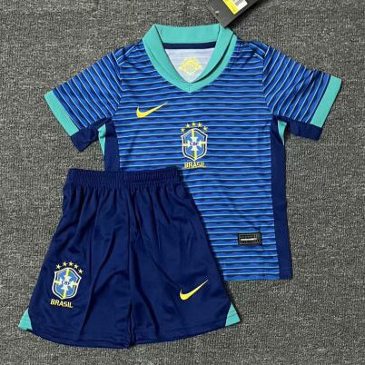 BRAZIL AWAY CHILDREN'S JERSEY 2024/2025