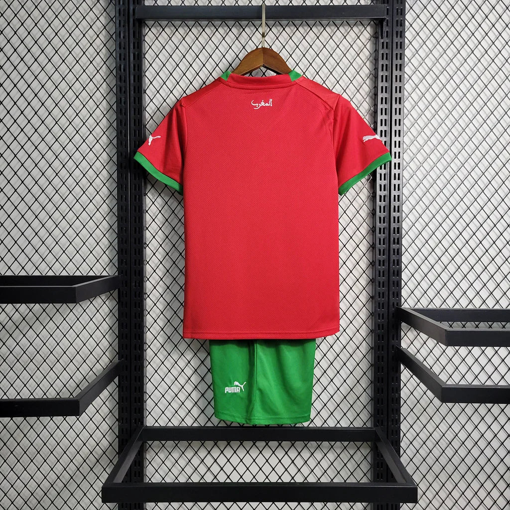 MAILLOT ENFANT MAROC DOMICILE 2022/2023