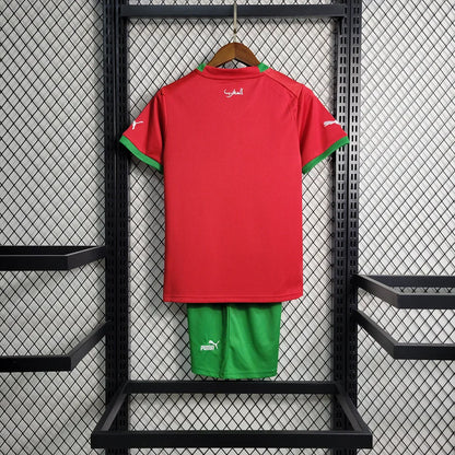 MAILLOT ENFANT MAROC DOMICILE 2022/2023