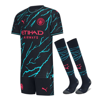 CHILDREN'S KIT Manchester city Third 2023-2024