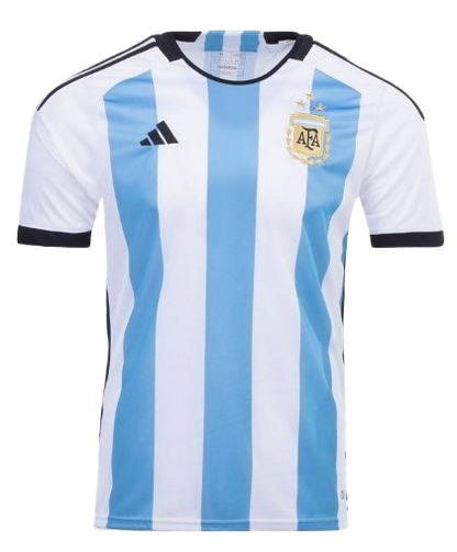 MAILLOT ARGENTINE 3 ÉTOILES DOMICILE WORLD CUP 2022