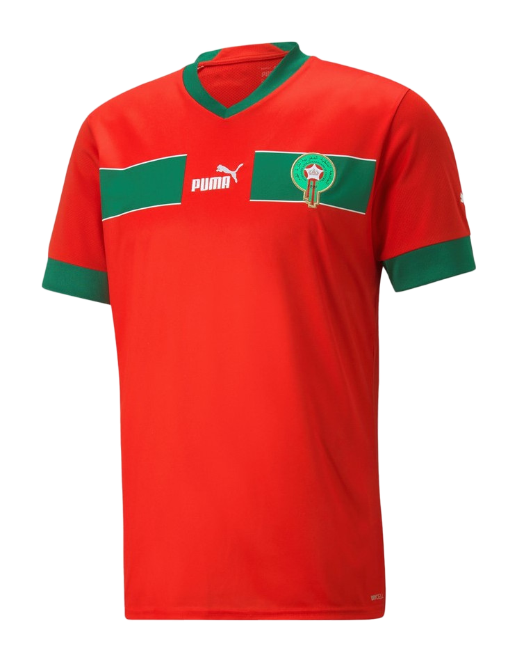 MAILLOT MAROC DOMICILE WORLD CUP 2022