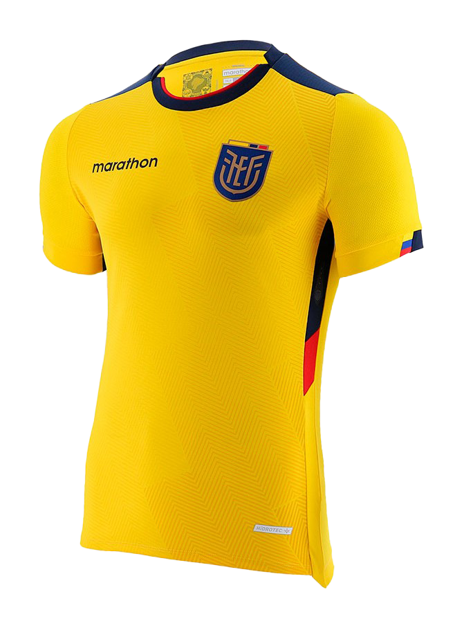 ECUADOR HOME JERSEY WORLD CUP 2022