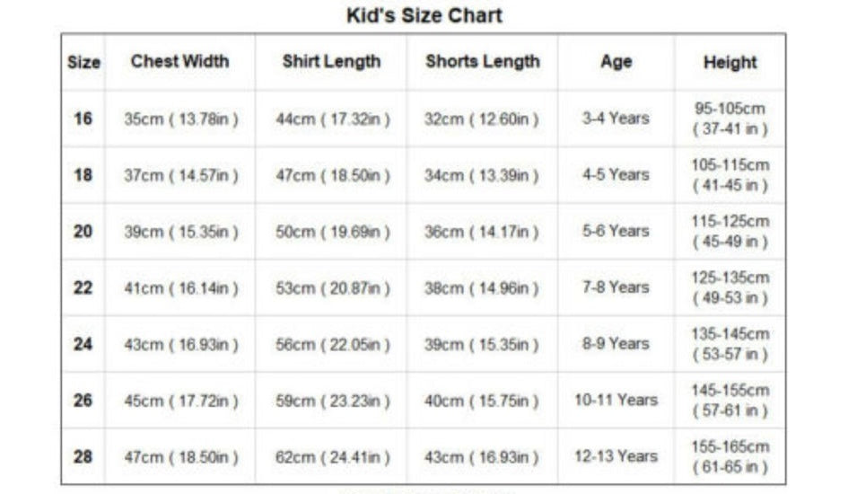 CHILDREN’S KIT SPAIN 2022-2023